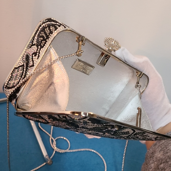 Judith Leiber VERY RARE VINTAGE Crystal Purse - Picture 5 of 16